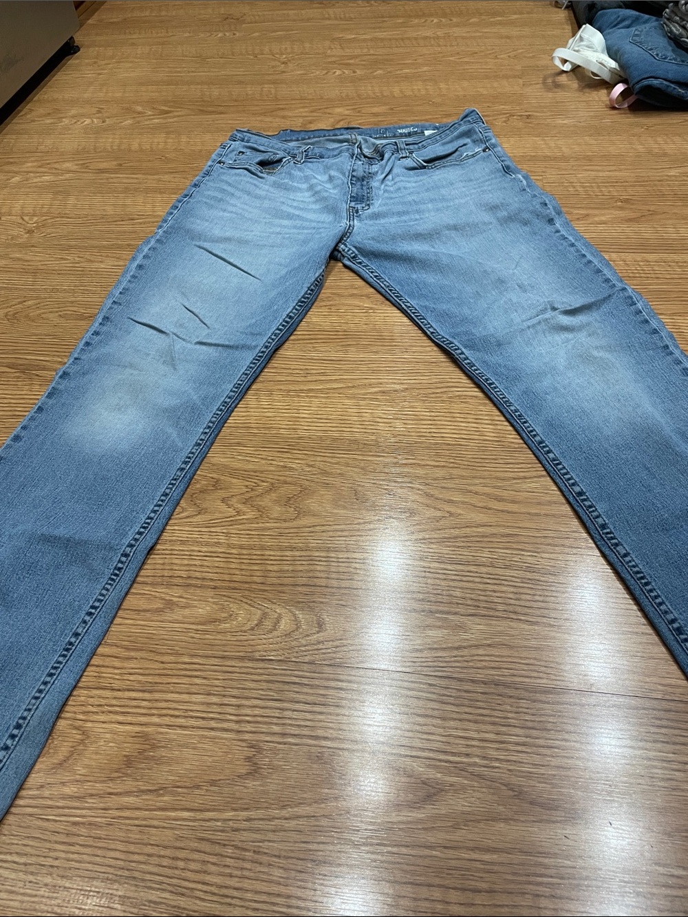 Men's Slim Fit Light Blue Jeans